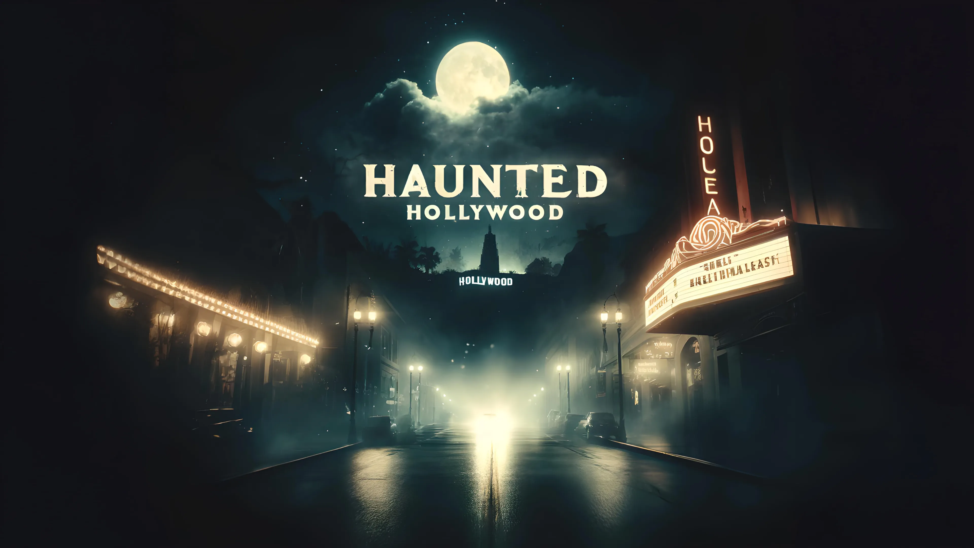 Haunted Hollywood poster